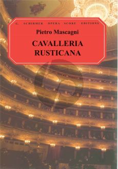 Mascagni Cavalleria Rusticana Vocal Score (Italian / English)