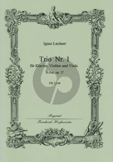 Lachner Trio op.37 Violine-Viola-Klavier