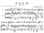 Scriabin Poem Op.32 No.1 for Violoncello and Piano (Edited by Gregor Piatigorsky)