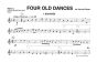 Roost 4 Old Dances for Woodwind Quartet with Precussion ad Lib. Score and Parts