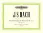 Bach Brandenburgische Konzerte Vol.1 Nos.1 - 3 for Piano 4 Hands (Bearbeitet von Max Reger)